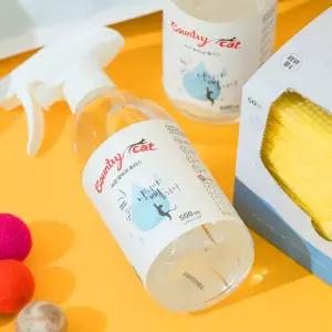 컨트리캣 고양이 탈취제 모래 소변 냄새제거제 무향 500ml 2개 MNA