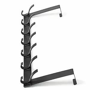 7구 UKO589W4 도어 후크 47x18cm 블랙 방문 도어후크 도어훅