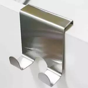 스텐 WWJ765Q8 도어후크 2구 1개 벽옷걸이 벽행거