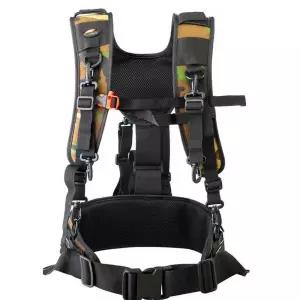 카메라 더블스트랩 카메라조끼 멜빵 허리 포켓 벨트