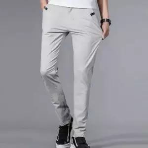 빅사이즈 남자 데일리 바지 직장인 학생 밴딩 팬츠 남자편한바지 남성여름바지