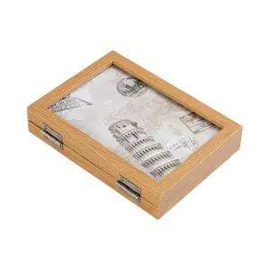 슬라이드 양면 2단 액자 (4x6) DK55포토프레임 스탠드 4X6 장식 사진 접이식 탁상 인테리어