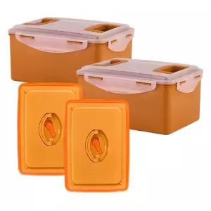 에코센스 누름이 황토 진공 김치통 짱아찌 오이지 누름독 8.5L X2 MNA