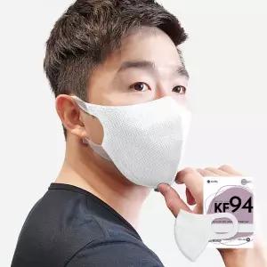 시노텍스 KF94 귀편한 마스크 외출용품 화이트 50매 MNA