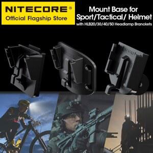 NITECORE 램프 Branket 홀더 NU21 NU25 NU31 HMB1 스포츠 범용 전술 NU43 NU40 마운트 NU50, NU33 헬멧