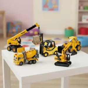 캐스비 엔지니어링 공사차 중장비 자동차 장난감 미니카 지게차 래미콘 포크레인 트랙터 특수차