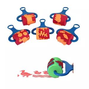 창의력활동 어린이 미술놀이 롤러스템프 농장 소프트 다이어리 홈스쿨