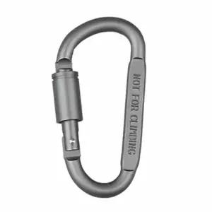 ZF 카라비너 캠핑고리 (8cm) 등산고리 휴대용 카라비나 D형 캠핑비너
