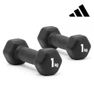 아디다스 아령 1kg 덤벨 헬스 홈트레이닝 근력 운동 기구 2개 MNS
