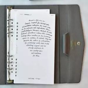 [문구] A5 다이어리 속지 리필 엠비언트 바인더 내지 꾸미기 용지