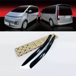 공간감 개방감 좋은 스타리아 승합차용 썬바이저 2P썬 장마철 애연가용품 자동 차량 바람단 빗물 햇빛 빗방