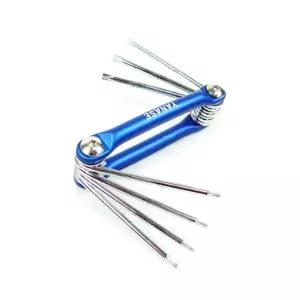 육각 별 렌치 공구 포켓 접이식 휴대용찌 접치 세트 휴대용 드라이버