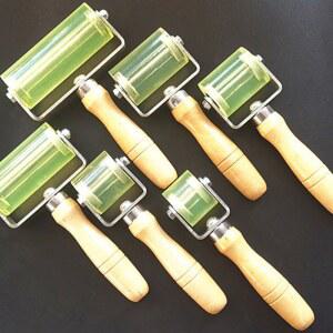 니들 소프트 우레탄2cm프레스휠 밀링 압력 스크래퍼 500 고무 우레탄롤러 2cm