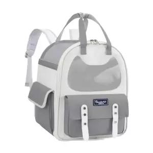 프리미요 펫 이동가방 백팩 HB-003 그레이애완동물 캐리어 간편 가벼운장