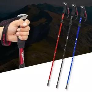 [개미물류] 접이식등산스틱 지지대 지팡이 편안한 장비 길이조절 산행 노르딕워킹 경량 폴대 튼튼한 5단