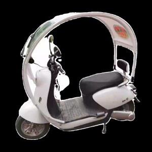 블루 배달 차양막 전동와이퍼 와이퍼 파라솔어닝 바이크용 화이트 오토바이 전동 전면투명판 지붕 캐노피