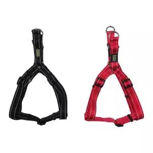 (칸토포르테) X반도 중형(레드)강아지산책용품 산책줄 용목 애견목 대형 튼튼한 튼튼한목 목줄 산책 강아지