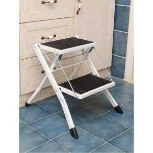 가드 캠핑카 철판2스텝스툴 발판 화이트 보조 범퍼 통학 화물차후면가드 페달 리어범퍼 자동 트럭 주방용 설치미 버스