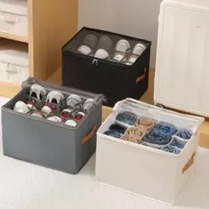접이식 신발 정리 박스 의류 슈즈 보관함