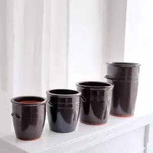 콩시루 화분 16x17 클래식 선반화분인테리어 카페 까페 실내 사무실 회사 테이블 탁상 책상 창틀 창가 꽃화