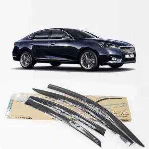 차량 환기 목적으로 설치하는 올뉴K7 도어바이저자동차햇빛가리개 용품 튜닝 익스테리어몰딩 자동차썬 외부