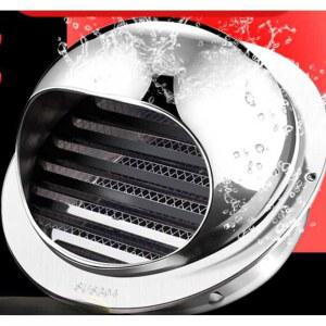 커버 덕트 5인치 외부 배기구 외부환풍기 방지 방풍커버 사각배기구 공기망 배출구