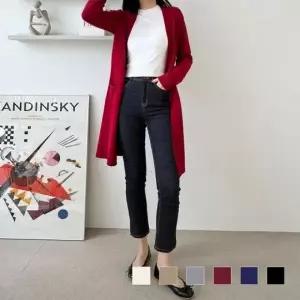 롱 오픈 니트 봄용 여성 가벼운 여름 가디건 오픈가디건 봄가디건.니트가디건 롱가디건