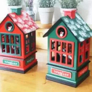 (가격할인 - 30) 하우스목마 오르골크리스마스장식 소품 장식품 특이한 사계절 중고등학생 20대 20대여성