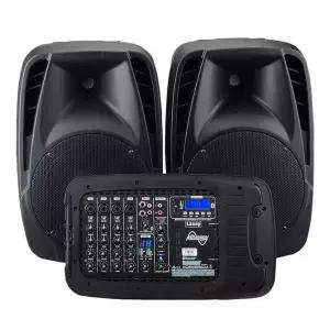 레이니 교회용 버스킹용 파워내장스피커 제품 음향기기 앰프 블루투스