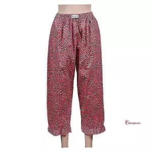 여성 파자마 할머니 엄마 9부 고급스러운 순면 40수efg130