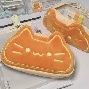 야옹 고양이 필통 인형 파우치 스트랩 에어팟 버즈 16 케이스 갤럭시 카드 필름 투명 젤리 실리콘치 카드치