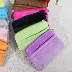 무지 파우치 생리대 필통 펜슬 납짝 커피 다용도 diy 투지퍼 고등인형치 카드치 동전키링 동전치 가방걸이