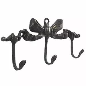 리본 CNC129S5 3구 옷걸이 벽행거 고정식행거 옷방행거