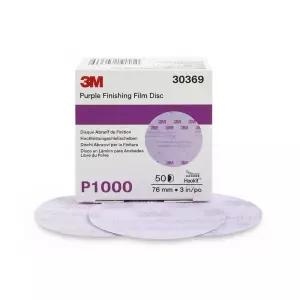 3M 260L P1000 퍼플 피니싱 필름디스크 76mm 50매절삭날 그라인더 커터 컷터 연마