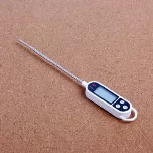 스텐 디지털 탐침 온도계 측정기 고기중심계 요리 음식 접촉식 액체 형계 조리용 식품 요리용