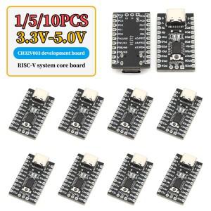 1510Pcs CH32V003 개발 보드 최소 시스템 코어 RISC-V 마이크로 컨트롤러 모듈