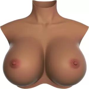 질라세이 플러스 사이즈 실리콘 가슴 성형품 크로스드레서용 가짜 가슴판 B-S 컵 트랜스젠더 드래그 퀸