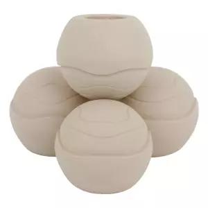 몬테라 데저트탄 볼핏 타입2 체어볼 4개(의자1개용)몬테라볼 몬테라볼 의자캡 패드 의자발 장판손상방지 가