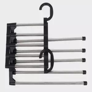 ( )바지정리함 하의걸이 옷걸이행거 청바지걸이 바지걸이 슬라이딩 5단