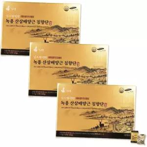 [KSH-WB] 침향 녹용 산삼배양근 농축원료 환 3.75g 180환