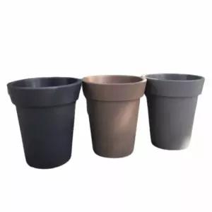 화분 롱 원형 40x45cm 테라스 식물이쁜화분 빈화분 긴화분 플라스틱 대형 야외 큰화분 정원 조경 실외 야외