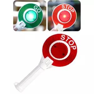 유치원 역할 횡단보도 교통안전 안내 신호봉 교통통제 경광봉 신호수