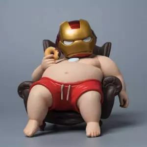 팻 데스크 레이지 아이언맨 차량용 헤드라이팅 1.아이언맨 키 피규어 11cm