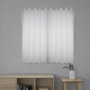쉬폰커튼 작은창 나비주름 차르르 암막 화이트 창문 pXU4+6dnf