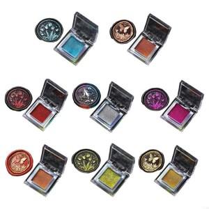 왁스 씰 스탬프 장식, 금속 광택 마감을위한 마감