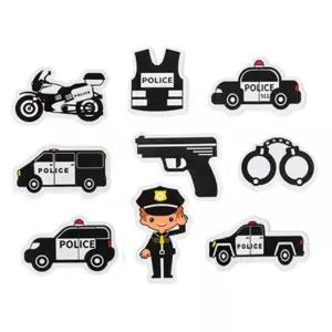 유아동 목욕 거울 유리 다회용 부착 경찰스티커 추천 조카생일 물장난