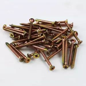 3.5mm 접시 목재 목공 피스 고정나사 목재용 크류 회전 연결 나무 원목 용피