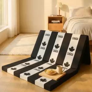 3단 접이식 매트리스 허리디스크 매트릭스 바닥 토퍼 메모리폼 메트릭스 수면