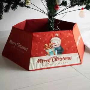 트리스커트 6종 크리스마스 장식 소품 성탄절 홈파티 용품 세트 장식품