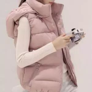 [셀러에이드]레이디스 라이트 패딩조끼 캐주얼후디 퀄팅 웰론 슬리브리스